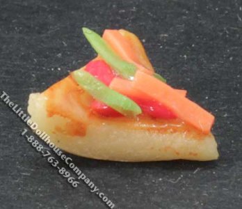(image for) Miniature Pizza Slice for Dollhouses