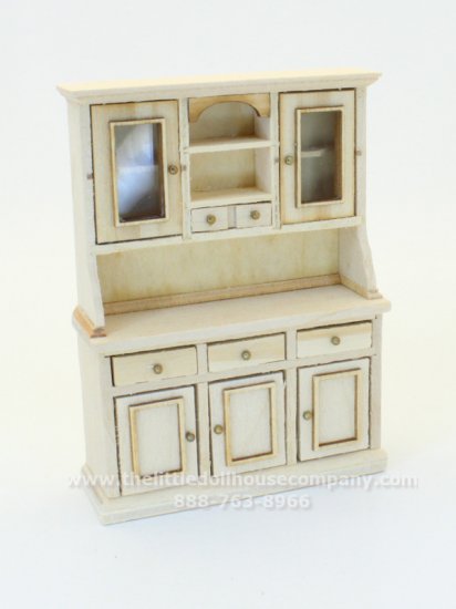 (image for) Miniature Unfinished Sideboard - 1/2 Scale