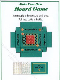 (image for) Miniature Board Game Kit for Dollhouses (2pc)