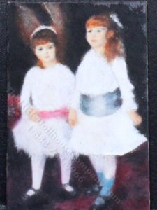 (image for) "Pink and Blue" Replica Painting by Larry Morganti