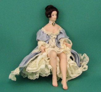 (image for) A Lady in Blue Dressing Gown