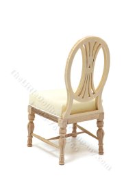 (image for) Miniature Dianna Gustavian Chair for Dollhouses