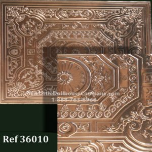 (image for) Miniature Copper Ceiling For Dollhouses