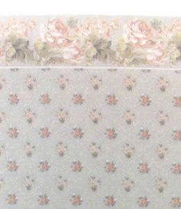 (image for) Dollhouse Scale Model Wallpaper Tulip-Green