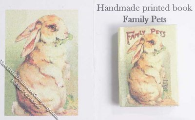 (image for) Miniature Book: 'Family Pets'