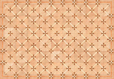 (image for) Dollhouse 1/2 Scale Model Parquet
