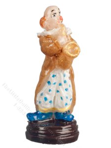 (image for) Miniature Saxophone Clown Figurine for Dollhouses