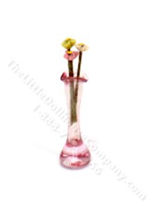 (image for) Miniature Flowers in a Bud Vase for Dollhouses