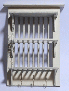 (image for) Miniature DIY Dish Rack Kit
