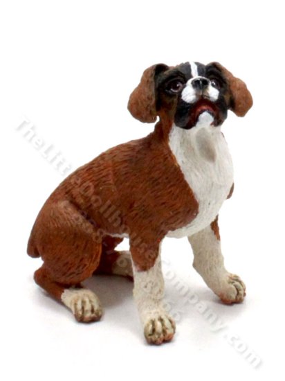 (image for) Dollhouse Scale Boxer Puppy