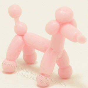 (image for) Miniature Decorative Pink Balloon Poodle