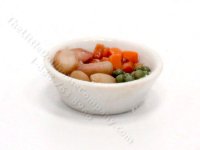 (image for) Vintage Miniature Vegetable Variety in Ceramic Bowl