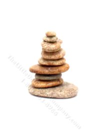 (image for) Miniature Stone Cairn Art Piece by PRD Miniatures