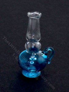 (image for) Miniature Glass Oil Lamp or Hookah for Dollhouses