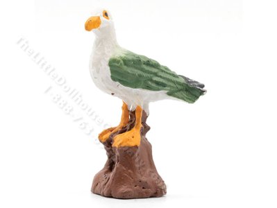 (image for) Miniature Standing Seagull For Dollhouses