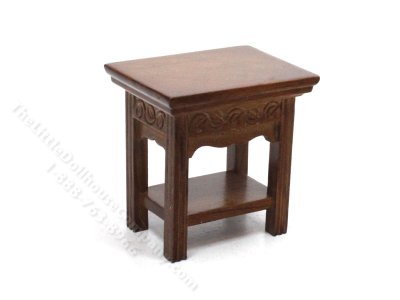 (image for) Miniature Tudor Side Table for Dollhouses