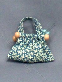 (image for) Miniature Knitting Bag for Dollhouses