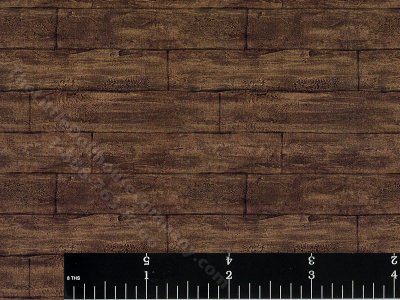 (image for) Miniature Grey Walnut Plank Wallpaper/Flooring