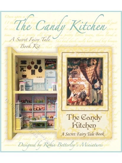 (image for) Miniature Secret FairyTale Book Kit - Candy Kitchen