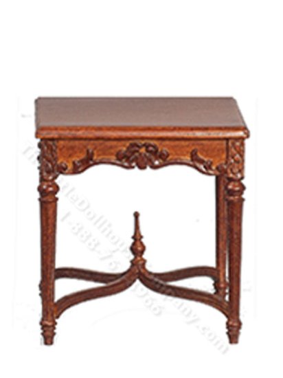 (image for) Miniature 1850 English Tea Table for Dollhouses