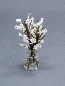 (image for) Miniature White Berry Flower Arrangement