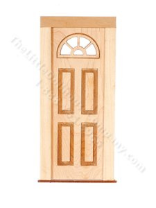 (image for) Dollhouse Half-Circle-Top Door