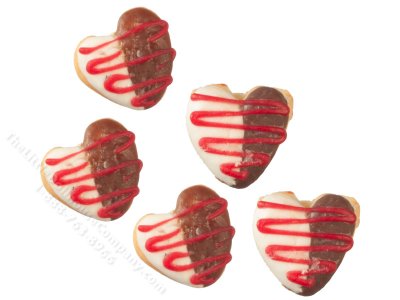 (image for) Miniature Heart Donuts for Dollhouses