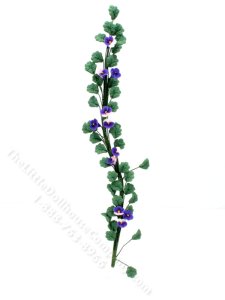 (image for) Miniature Purple Flower Vine for Dollhouses