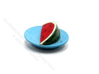 (image for) Miniature Plate with Watermelon Slice