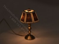 (image for) Miniature 12v Medium Table Lamp for Dollhouses - Monkeys