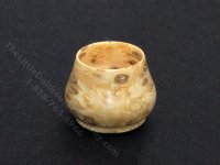 (image for) Handmade Miniature Maple Wood Vase for Dollhouses