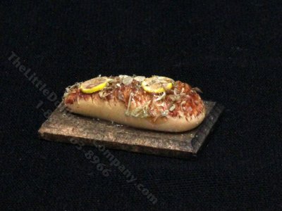 (image for) Miniature Cooked Salmon for Dollhouses