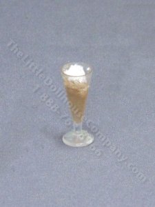 (image for) Miniature Filled Foaming Champagne Flute