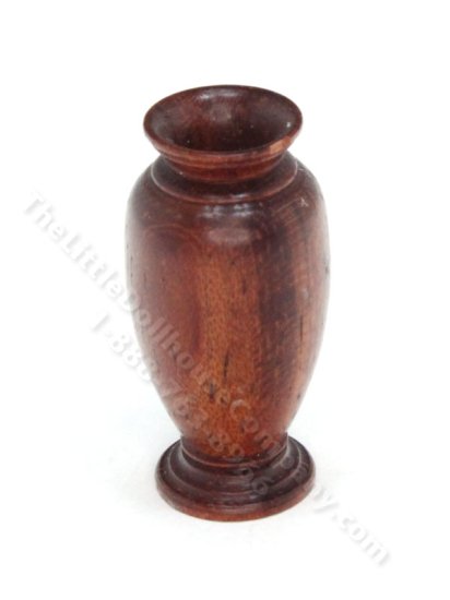 (image for) Miniature Wooden Vase