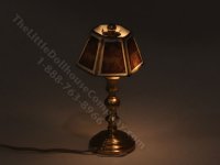 (image for) Miniature 12v Small Table Lamp for Dollhouses - Monkeys