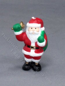 (image for) Miniature Figurine of Santa Claus for Dollhouses