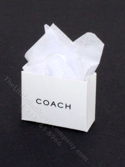 (image for) Miniature Large Coach Shopping Bag