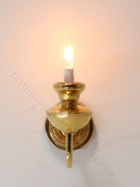 (image for) Miniature 12V Candle Sconce for Dollhouses