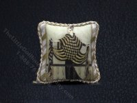 (image for) Miniature Art Deco Woman Pillow for Dollhouses