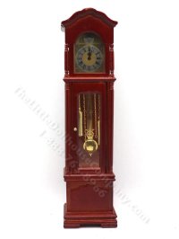 (image for) Miniature Functional Grandfather Clock by Heidi Ott
