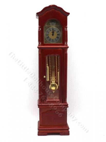 (image for) Miniature Functional Grandfather Clock by Heidi Ott