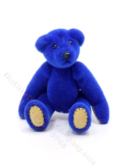 (image for) Miniature Blue Bear for Dollhouses