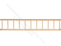(image for) Half-Scale 5-inch Hand Rail for Dollhouses
