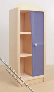 (image for) Miniature Modern Bedroom Cupboard for Dollhouses