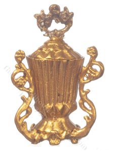 (image for) Miniature Fancy Gold Cup for Dollhouses