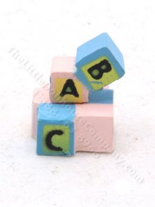 (image for) Miniature Set ABC Blocks