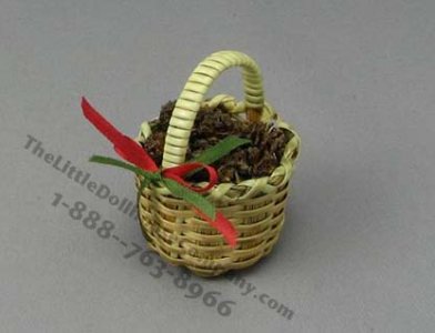 (image for) Pine Cone Basket Decoration