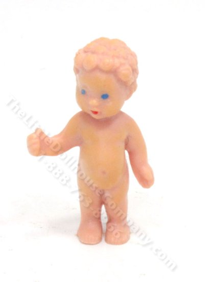 (image for) Miniature Plastic Standing Baby Doll