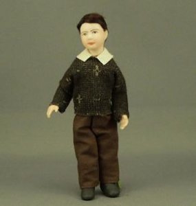 (image for) Boy in Brown Pullover by Cindy's Dolls