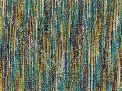 (image for) Miniature Two Sided Striped Green Area Rug by PRD Miniatures 10.75" x 7.75"